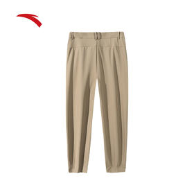 安踏精英系列丨防泼水长裤男士加绒高弹商务通勤西裤子152447507N