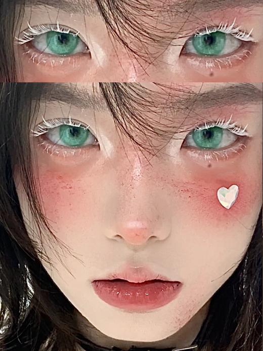 Serltyca 日抛 六片 赛博蛇姬绿 直径14.2mm着色13.5mm 商品图2