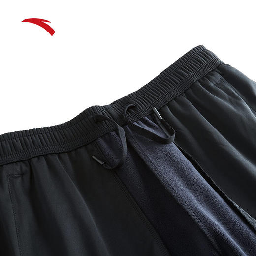 安踏型动裤丨防泼水运动裤男裤磨毛保暖直筒裤跑步长裤152447505N 商品图1