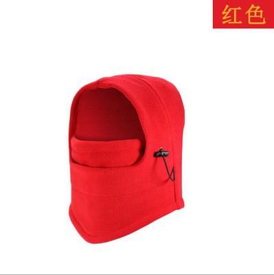 【对抗雾霾，我可以！】户外骑行防风帽 抓绒头套护耳面罩 加厚保暖摇粒绒风雪帽子-QQ 商品图11