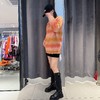 N圆领彩虹条长袖套头毛织41010（黑） 冬季 944010120321 商品缩略图2
