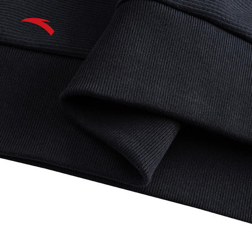 安踏套头卫衣男士秋冬新款加绒保暖健身跑步运动服上衣152447733N 商品图5