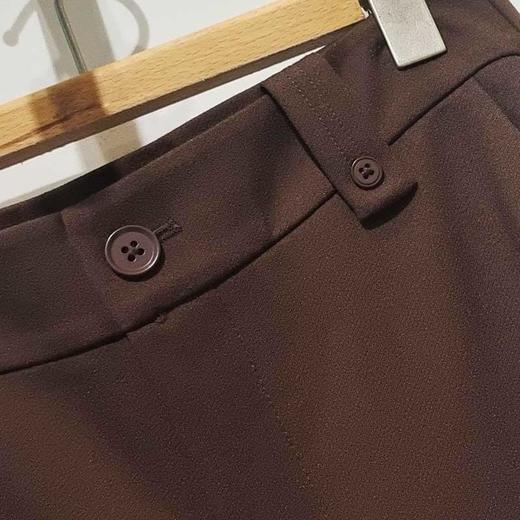 VIVIAN LIU薇薇安刘TD2447503初秋女装新款斜插兜针织直筒长裤 商品图2