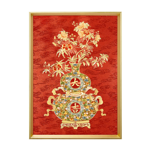 【故宫家居】大吉葫芦装饰画家居摆件博物馆文创新年乔迁生日礼物 商品图6