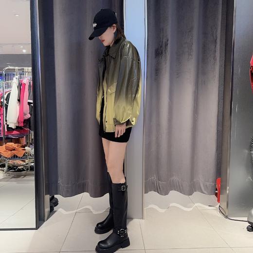 NB双口袋立领渐变皮夹克外套41020 冬季 344020420321 商品图2