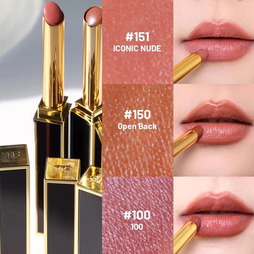 新版 Tom Ford汤姆福特tf2024新品黑金极细管口红100  150 152  154  156 【CDF】 商品图2