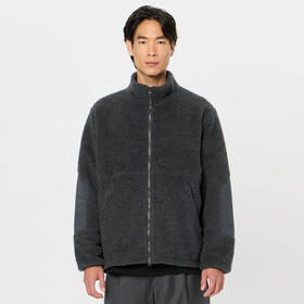 Goldwin Wool Boa Fleece Full Zip 中性款羊毛抓绒保暖夹克