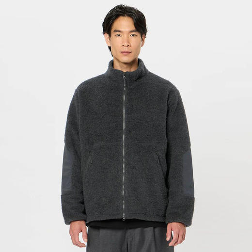 Goldwin Wool Boa Fleece Full Zip 中性款羊毛抓绒保暖夹克 商品图0