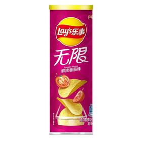 乐事,鲜浓番茄味薯片  【90克】百事食品