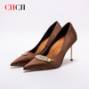 2024秋冬新品CHCH平衡鞋真丝面料细跟时尚高跟鞋女鞋CO2B5394 商品缩略图4