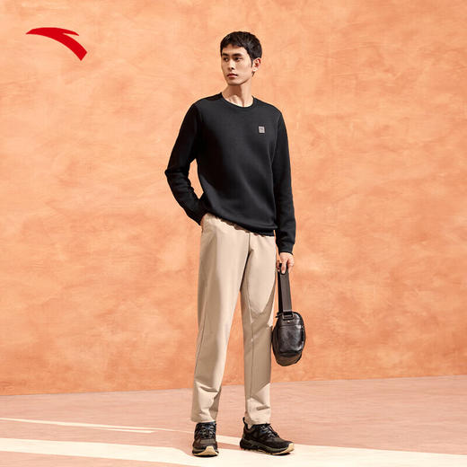 安踏（ANTA）易打理卫衣丨长袖运动上衣男士秋季动型科技圆领套头衫152447710 商品图0