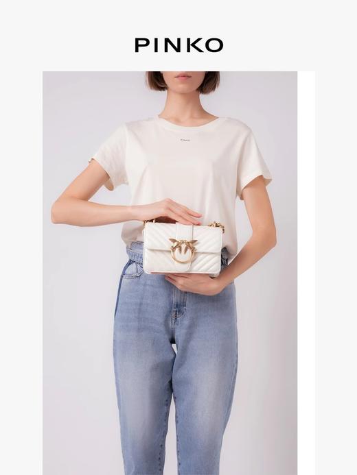 PINKO女士包袋羊皮绗缝小号飞鸟包燕子包1P22JUY7SQ  【G】 商品图0