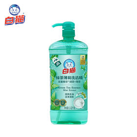 白猫  绿茶薄荷洗洁精  (茶系列)1.02kg