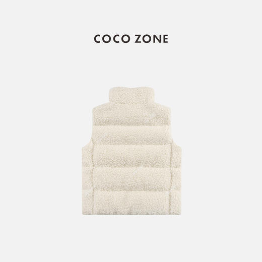 COCO ZONE 秋冬新款时尚立领显瘦无袖马甲 CC2D2671 商品图1