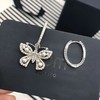 AP*珍珠蝴蝶两用不对称耳环，特别仙！ 商品缩略图1