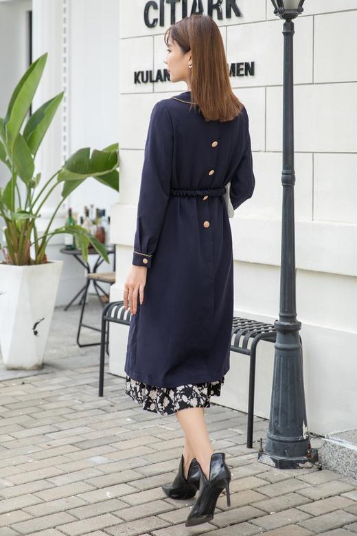 amadella 简约双排扣翻领大衣 14348 商品图2