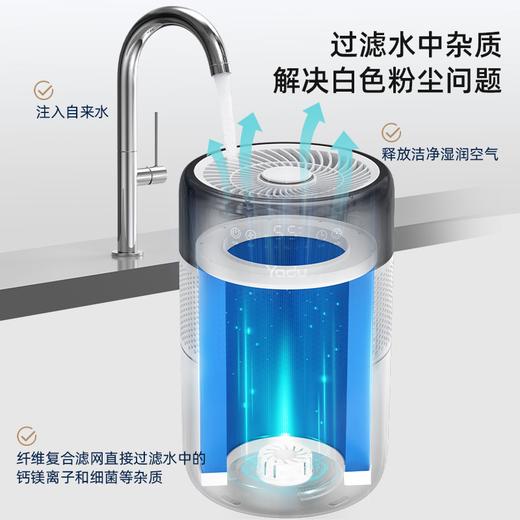 【奥运会同品牌】亚都5L大容量加湿器独立香薰盒湿度数值显示除菌净化二合一无雾三档冷蒸发式加湿 商品图4