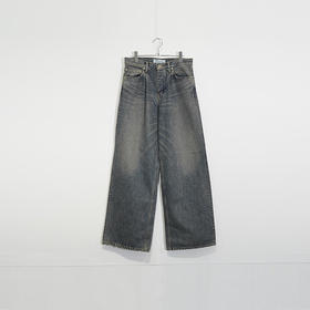 DAIRIKU "Wide" Vintage Wide Denim Pants 洗水做旧廓形牛仔裤