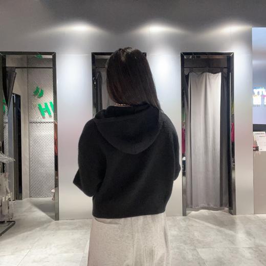 N连帽抽绳大字母长袖毛织41105（黑） 冬季 144010520321 商品图1