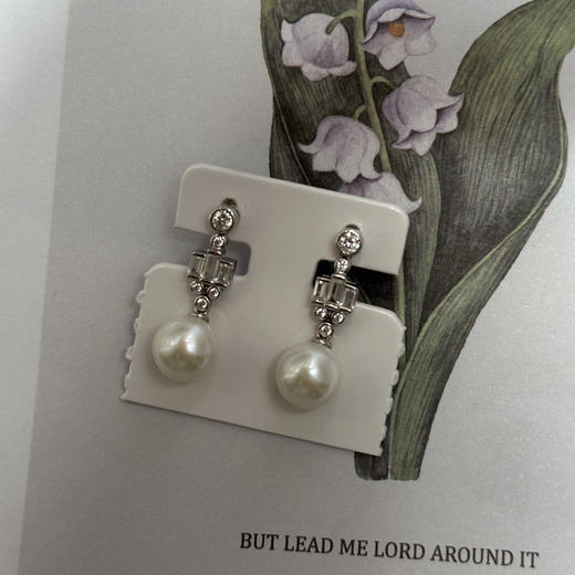 9-10mm 正圆基本无暇 ji强光 纯银配件 高级做工 商品图1