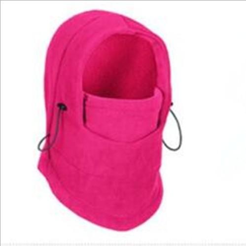 【对抗雾霾，我可以！】户外骑行防风帽 抓绒头套护耳面罩 加厚保暖摇粒绒风雪帽子-QQ 商品图6