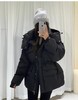 【YW】无忧购韩版抽绳收腰显瘦小个子连帽百搭50%白鸭绒羽绒服24012（截单后7天发货)25年清仓捡漏 商品缩略图4