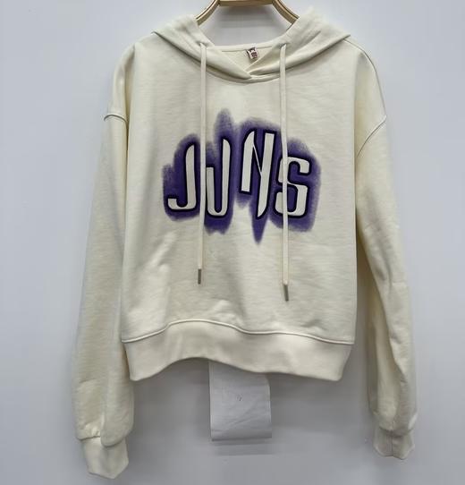 MZ连帽抽绳胸前印字长袖卫衣41020（红白） 冬季 944030050321 商品图4