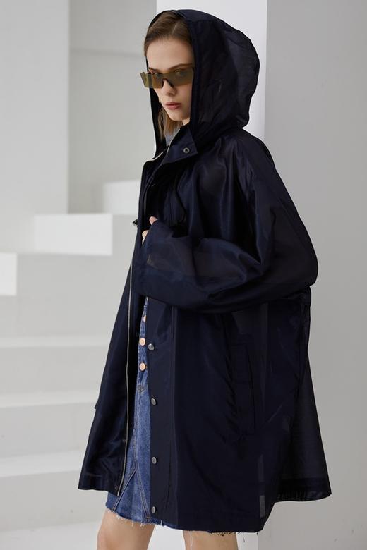 DAMO WANG/王大墨 休闲宽松版型拉链连帽外套 14302 商品图7