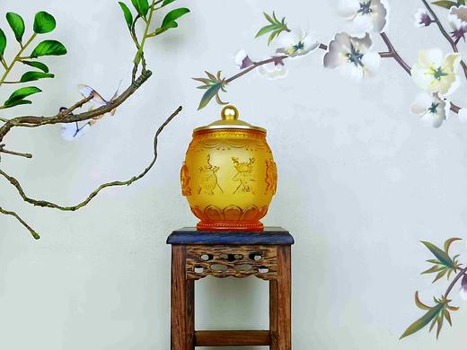 琉璃八吉祥水杯 商品图4