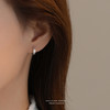 【澈念】S925银几何镂空双层线条耳饰【YXS-E3976】 商品缩略图1