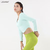 LEANA运动休闲运动百搭时尚运动长袖含胸垫LN1095 商品缩略图0