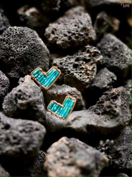 SpoiledBrat Jewelry爱心系列耳钉 商品图1