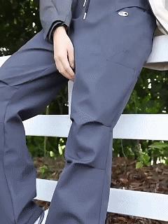 【外层防风屏障 中层加绒锁温 内层透气不闷】茸本轻量化加绒防风裤 商品图0