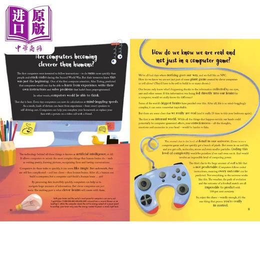 预售 【中商原版】英文原版 无解的睡前书系列2册 The Bedtime Book of EVEN MORE Impossible Questions 儿童知识绘本科普读物 商品图4