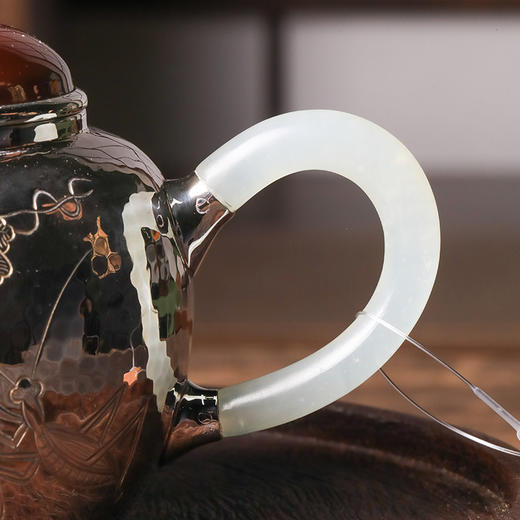 葫芦刻绘银壶 约140g左右 商品图6