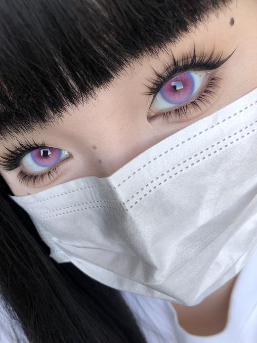 Serltyca 日抛 六片 龙梅禁果粉 直径14.2mm着色13.5mm 商品图5