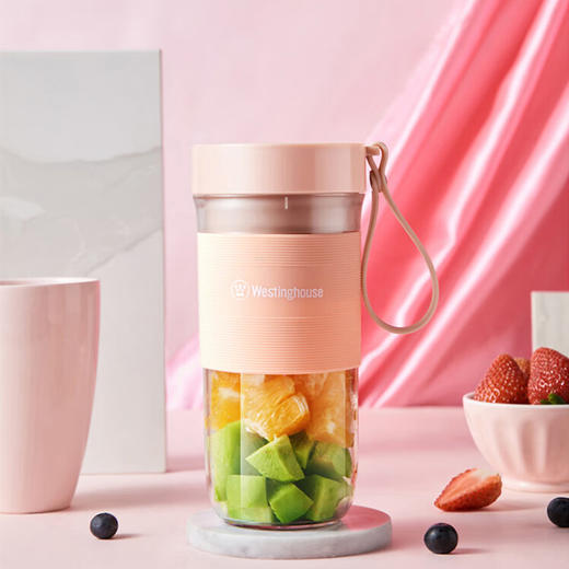 西屋WSX-707便携榨汁杯粉色 商品图3