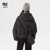 P&X设计师女装宽松休闲短款羽绒服824424286 黑色 商品缩略图4