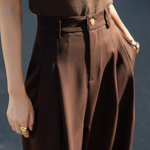 馥迦宽松直筒西装裤 商品图2