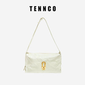 TENNCO【大白金包】2024新款植鞣皮枕头包通勤大容量单肩斜挎女包