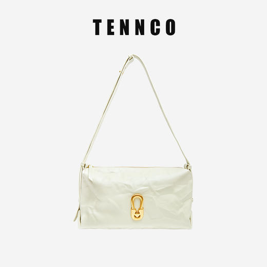 TENNCO【大白金包】2024新款植鞣皮枕头包通勤大容量单肩斜挎女包 商品图0