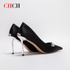 2024秋冬新品CHCH平衡鞋真丝面料细跟时尚高跟鞋女鞋CO2B5394 商品缩略图2
