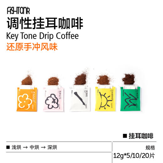 全新 调性拼配挂耳咖啡 还原手冲风味 商品图0