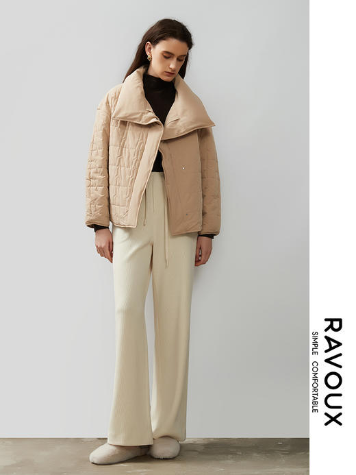 264289908阔版短款轻薄鹅绒服 商品图1