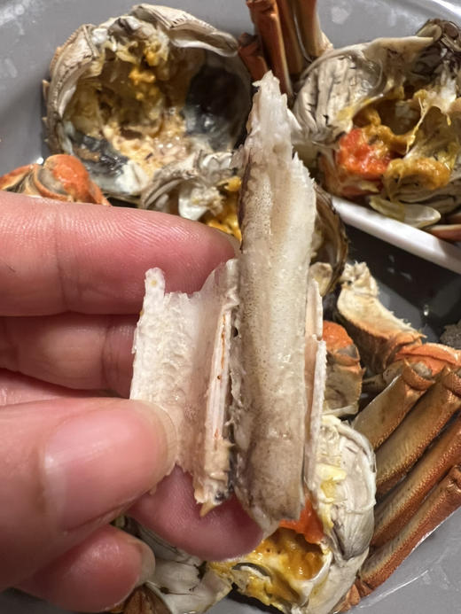 大闸蟹  足斤足两！蟹农养了自己吃的，完全不一样，吃过这个你会觉得以前吃的是假蟹！ 商品图6