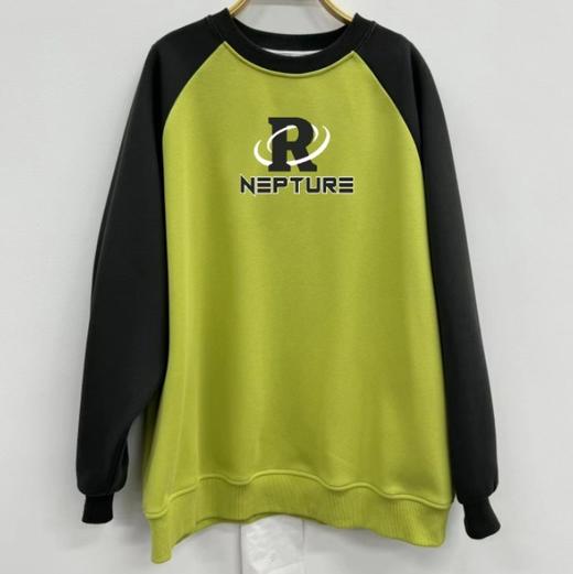 Z2圆领撞色插肩印字母卫衣41020（绿） 冬季 244020490321 商品图4