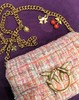 PINKO女士经典秋冬粗花枕头燕子包【G】 商品缩略图1