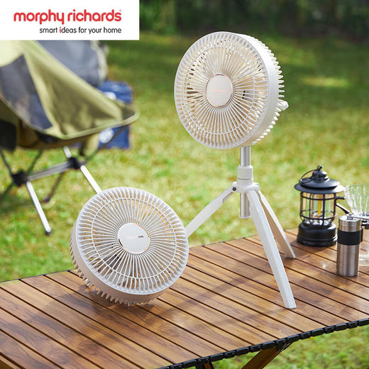 摩飞 无线便携电风扇MR3701白色 商品图4