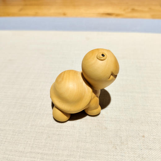 Q萌可爱小龟°黄杨摆件 商品图0