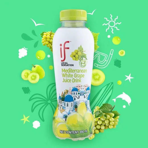 IF白葡萄汁饮料350ml 商品图0